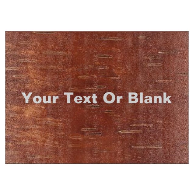 Inner Birch Bark Schneidebrett (Vorderseite)