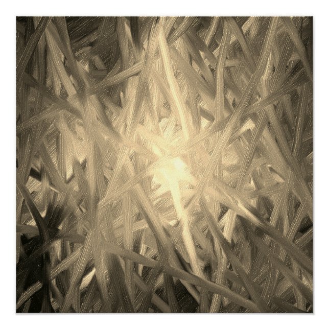 Inner Light monochrom Poster (Vorderseite)