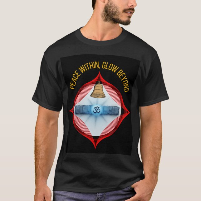 "Inner Light Shines – Peace Within, Glow Beyond Sp T-Shirt (Vorderseite)