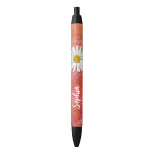 Inner Peace Daisy Hippie Symbol signieren BOHO Cus Kugelschreiber