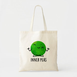Inner Peas Funny Meditating Pea Pub Tragetasche