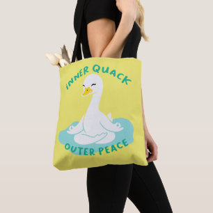 Inner Quack Outer Peace Yoga Duck