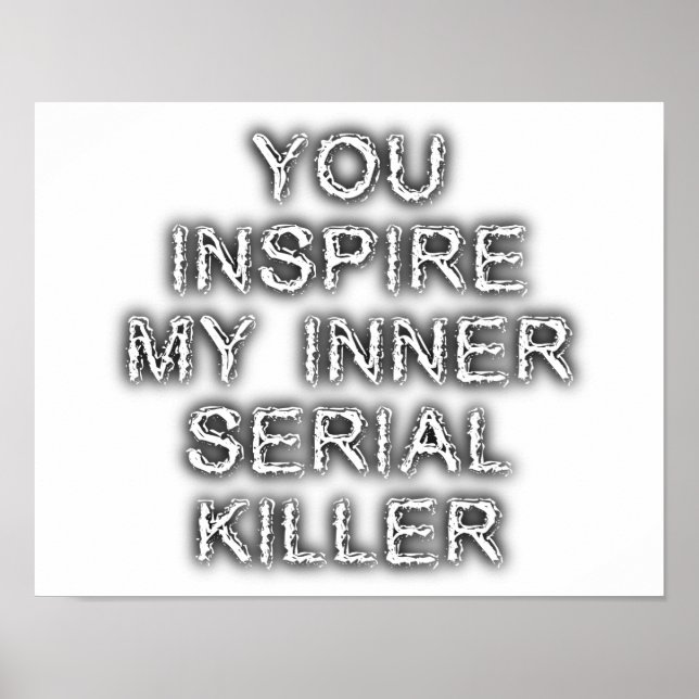 Inner SerienKiller Funny Poster (Vorne)