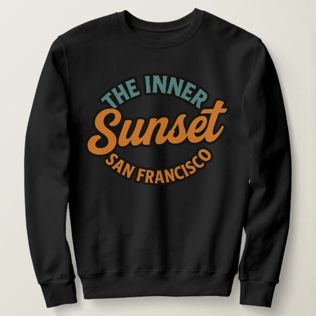 Inner Sunset San Francisco Sweatshirt (Design vorne)
