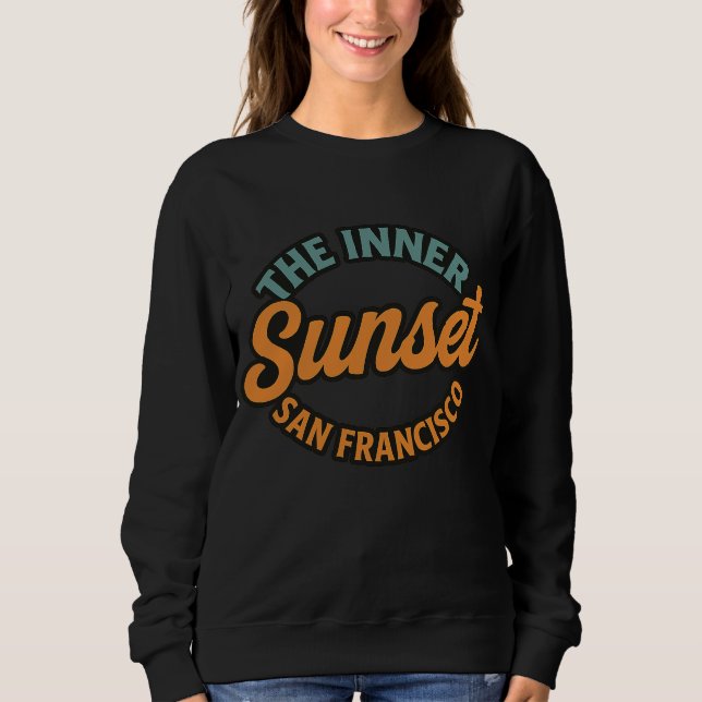 Inner Sunset San Francisco Sweatshirt (Vorderseite)