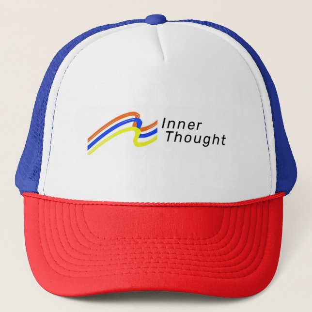 "Inner Thought" Trucker Hat Truckerkappe (Vorderseite)