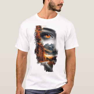 Inner Wilderness – Surrealer Naturporträt-T-Shirt T-Shirt