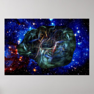 Innere Arbeiten des Universums Poster