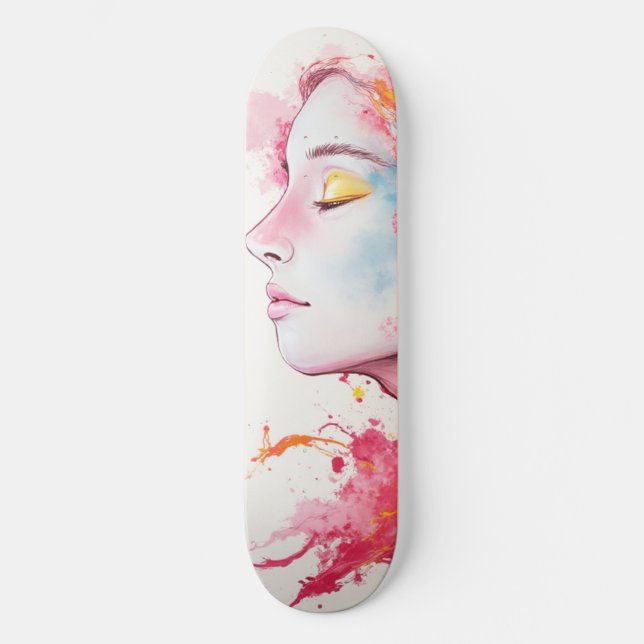 Innere Ausstrahlung Skateboard (Vorderseite)