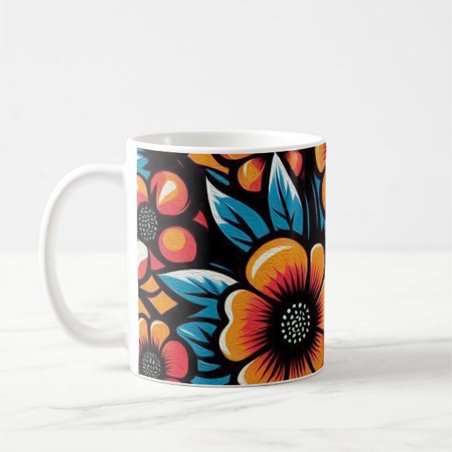 Innere Blüte Kaffeetasse (Links)