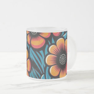 Innere Blüte Mattglastasse