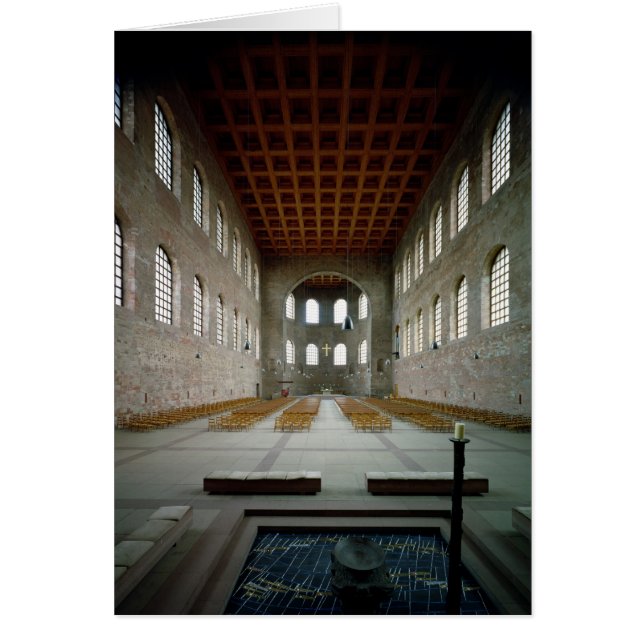 Innere der Basilika, Anfang 4. Jh. (Vorne)