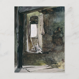 Innere der Windmühle auf dem Schlachtfeld Postkarte