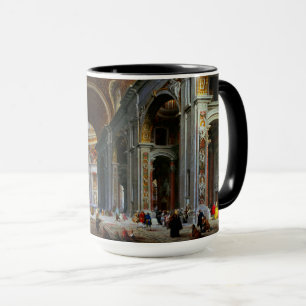 Innere des Petersdom, Rom Tasse