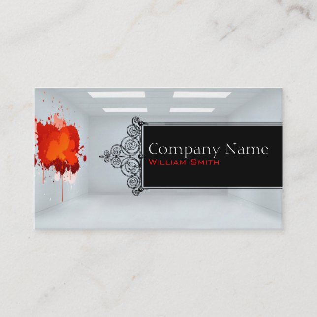 Innere Design Visitenkarte (Vorderseite)