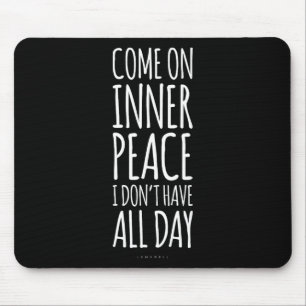 Innere Frieden Meditation Yoga Liebhaber Geschenk. Mousepad