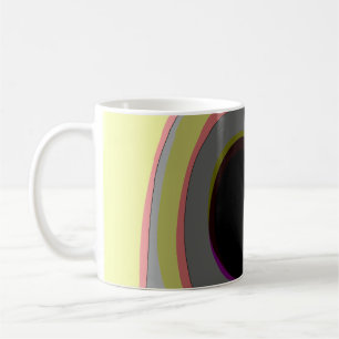 Innere Landschaft - Abstrakte Organische Surrealis Kaffeetasse