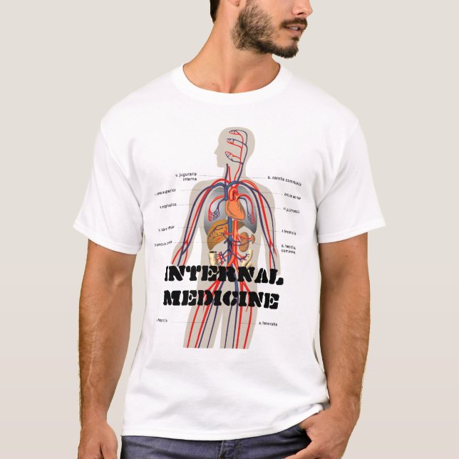 Innere Medizin T-Shirt (Vorderseite)