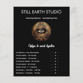 Innere Oracle | Drittes Auge Design Flyer