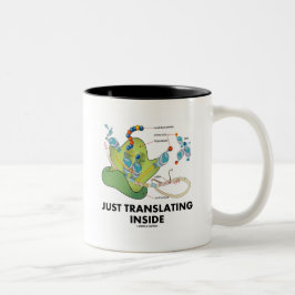 Innere (Protein-Synthese) gerade, übersetzend Zweifarbige Tasse