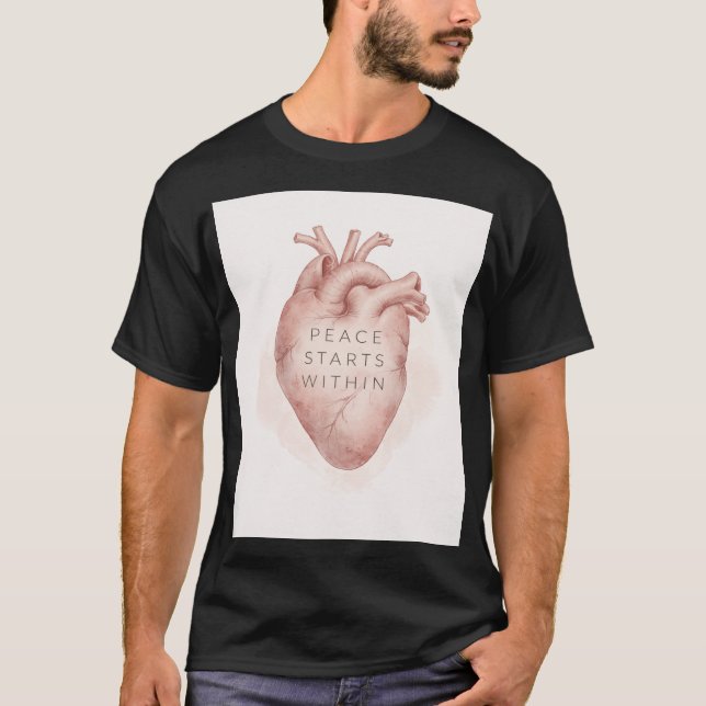 Innere Quelle des Friedens T-Shirt (Vorderseite)
