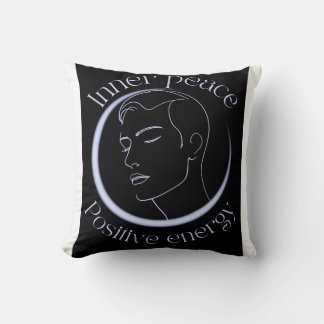 Innere Ruhe Positive Energie – Minimalistische Neo Kissen