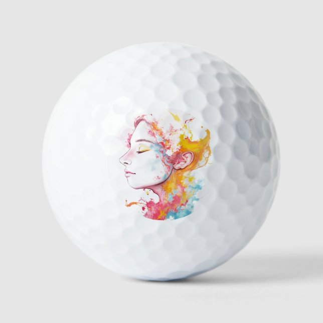Innere Strahlung Golfball (Vorderseite)
