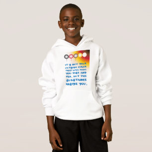 Innere Substanz einer externen Farbe Hoodie