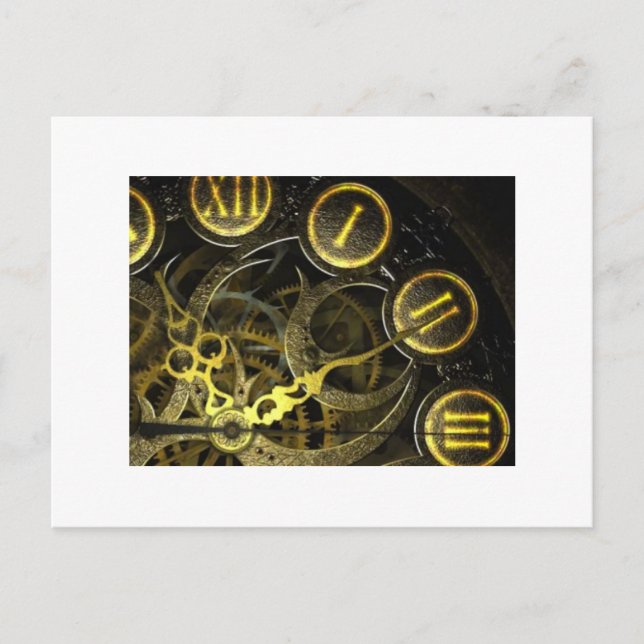 Innere Uhr Postkarte (Vorderseite)