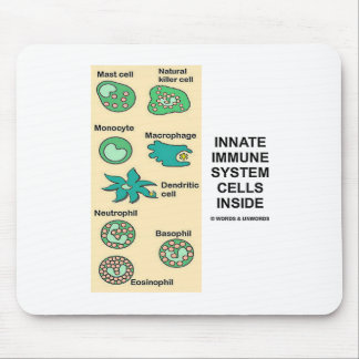 Innere Zellen des Immunsystems Mousepad