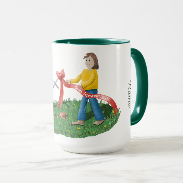 Innerer Anker Tasse Becher  (VorderseiteRechts)