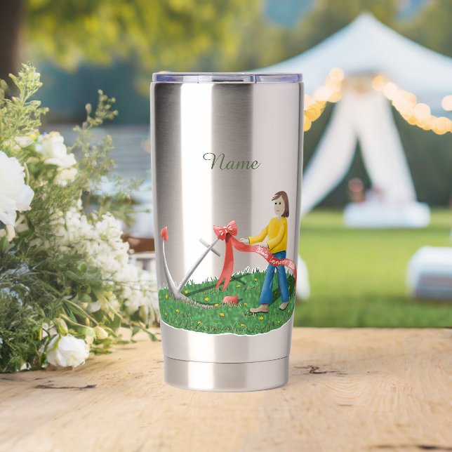Innerer Anker Thermobecher (Hochzeit (gedreht))