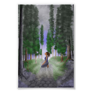 innerer Frieden Fotodruck