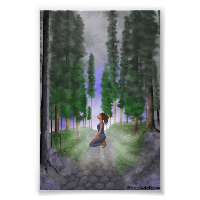 innerer Frieden Fotodruck (Vorne)