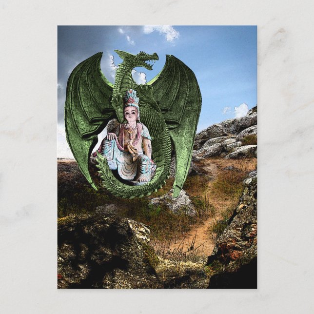 Innerer Frieden Postkarte (Vorderseite)