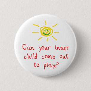 Innerer Kinderknopf Button