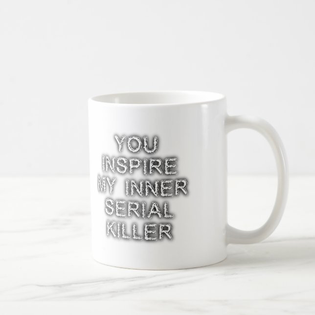 Innerer SerienKiller Funny Mug Tasse (Rechts)