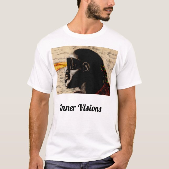 Innerer Visionen Stevie Wunder-T - Shirt (Vorderseite)