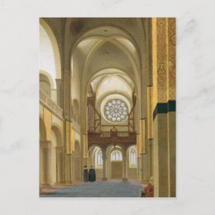 Inneres der Marienkirche in Utrecht, 1638 Postkarte