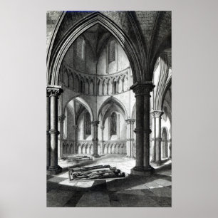 Inneres der Tempelkirche Poster