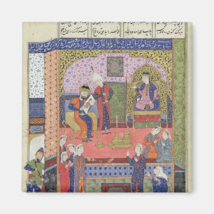 Inneres des Königspalastes Persiens Magnet