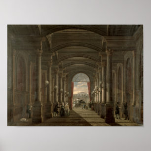 Inneres des Saint-Lazare Poster