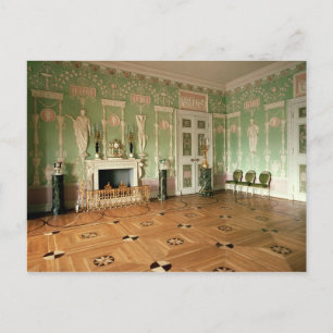 Inneres des Speisesaals Postkarte