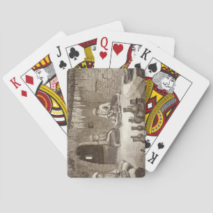 Inneres einer Potter-Werkstatt, aus Band II Ar Spielkarten