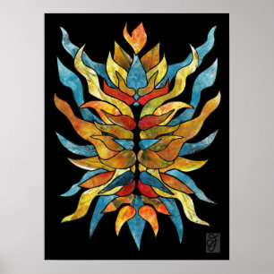 Inneres Feuer Poster