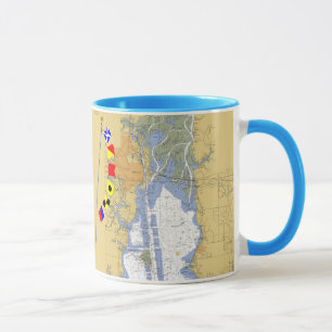 Inneres Hafendiagramm der beweglichen Bucht, AL Tasse