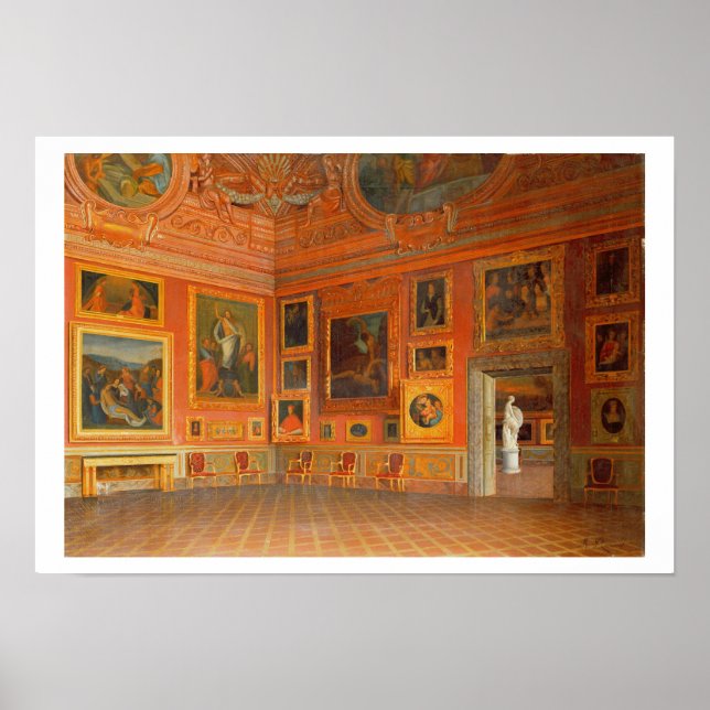 Inneres im Medici Palace Poster (Vorne)