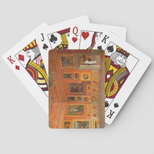 Inneres im Medici-Palast Spielkarten