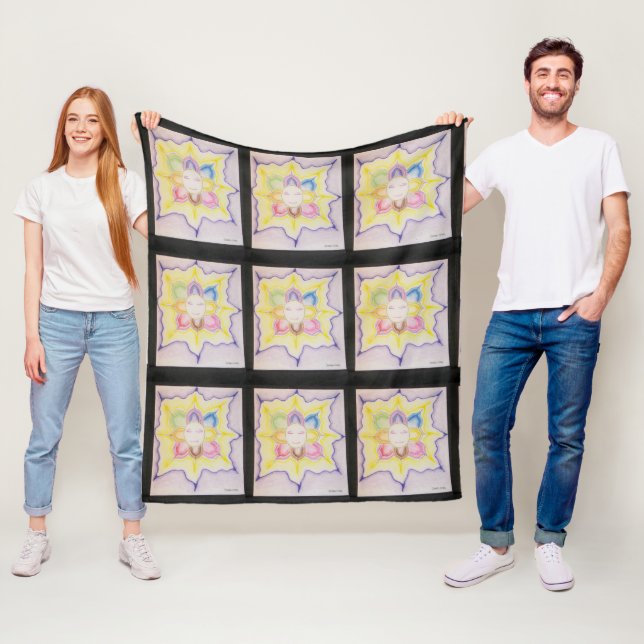 Inneres Licht Fleecedecke (Beispiel)