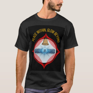 "Inneres Licht leuchtet – Frieden innerhalb, Glanz T-Shirt